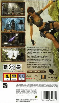 Lara Croft Tomb Raider - Legend (EU) box cover back